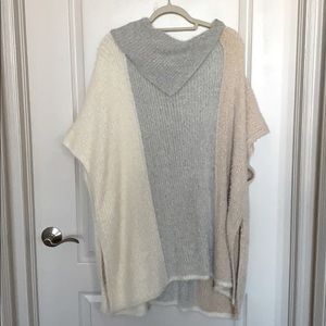 Anthropologie Sweater Poncho